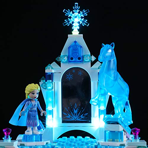 BRIKSMAX Kit de Iluminación Led para Joyero Lego Disney Frozen Elsa,Compatible con Ladrillos de Construcción Lego Modelo 41168, Juego de Legos no Incluido