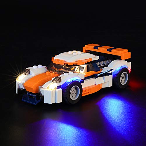 BRIKSMAX Kit de Iluminación Led para Lego Creator Deportivo de Competición Sunset,Compatible con Ladrillos de Construcción Lego Modelo 31089, Juego de Legos no Incluido