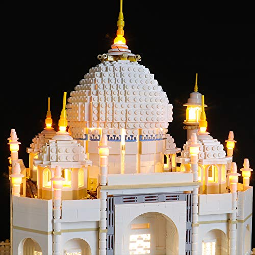 BRIKSMAX Kit de Iluminación Led para Lego Creator Expert Taj Mahal,Compatible con Ladrillos de Construcción Lego Modelo 10256, Juego de Legos no Incluido