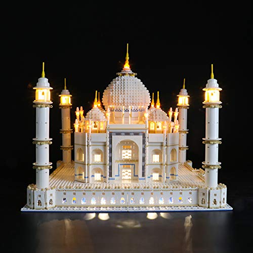 BRIKSMAX Kit de Iluminación Led para Lego Creator Expert Taj Mahal,Compatible con Ladrillos de Construcción Lego Modelo 10256, Juego de Legos no Incluido