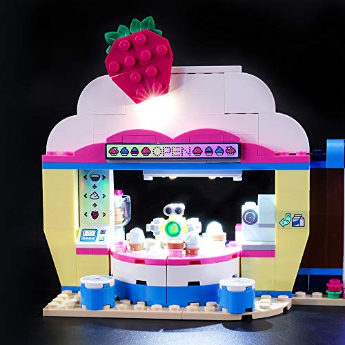 BRIKSMAX Kit de Iluminación Led para Lego Friends Cafetería Cupcake de Olivia,Compatible con Ladrillos de Construcción Lego Modelo 41366, Juego de Legos no Incluido