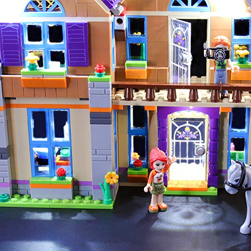 BRIKSMAX Kit de Iluminación Led para Lego Friends Casa de MIA,Compatible con Ladrillos de Construcción Lego Modelo 41369, Juego de Legos no Incluido