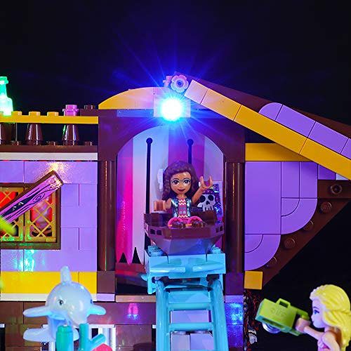 BRIKSMAX Kit de Iluminación Led para Lego Friends Muelle de la Diversión,Compatible con Ladrillos de Construcción Lego Modelo 41375, Juego de Legos no Incluido