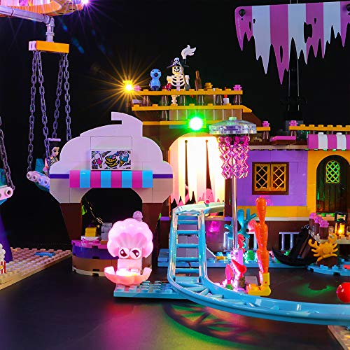 BRIKSMAX Kit de Iluminación Led para Lego Friends Muelle de la Diversión,Compatible con Ladrillos de Construcción Lego Modelo 41375, Juego de Legos no Incluido