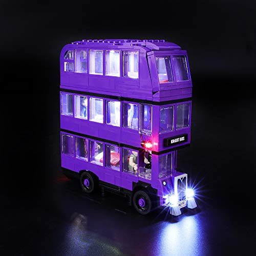 BRIKSMAX Kit de Iluminación Led para Lego Harry Potter Autobús Noctámbulo,Compatible con Ladrillos de Construcción Lego Modelo 75957, Juego de Legos no Incluido