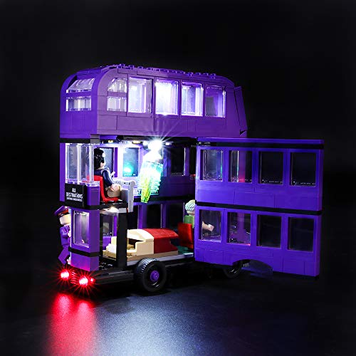 BRIKSMAX Kit de Iluminación Led para Lego Harry Potter Autobús Noctámbulo,Compatible con Ladrillos de Construcción Lego Modelo 75957, Juego de Legos no Incluido