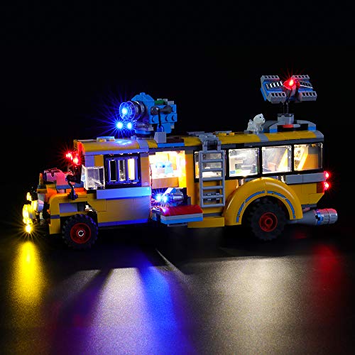 BRIKSMAX Kit de Iluminación Led para Lego Hidden Side Autobús de Intercepción,Compatible con Ladrillos de Construcción Lego Modelo 70423, Juego de Legos no Incluido