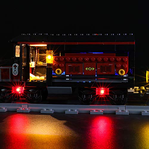 BRIKSMAX Kit de Iluminación Led para Lego Hidden Side Expreso Fantasma,Compatible con Ladrillos de Construcción Lego Modelo 70424, Juego de Legos no Incluido