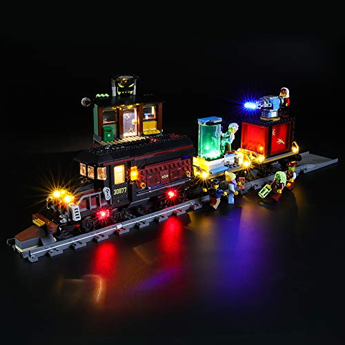 BRIKSMAX Kit de Iluminación Led para Lego Hidden Side Expreso Fantasma,Compatible con Ladrillos de Construcción Lego Modelo 70424, Juego de Legos no Incluido