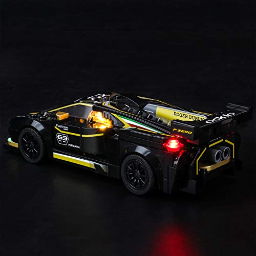 BRIKSMAX Kit de iluminación LED para LEGO Speed Champions Lamborghini Urus ST-X y Lamborghini Huracán Super Trofeo EVO - Compatible con Lego 76899 Building Blocks Model- No incluir el conjunto de Lego