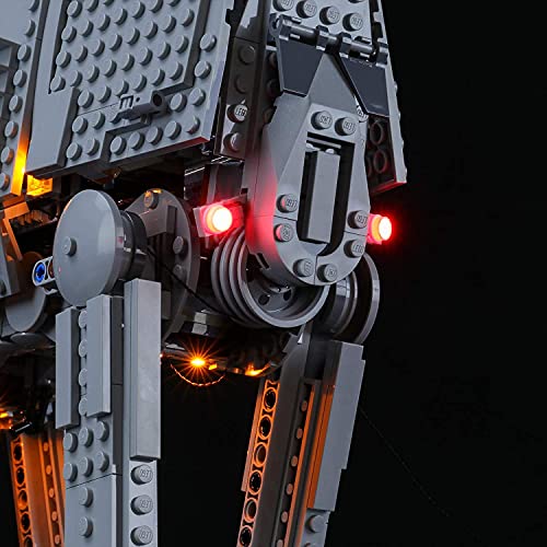 BRIKSMAX Kit de iluminación LED para Lego Star Wars AT-AT Walker, complemento de Juego de Luces LED para Lego Set 75288 (no Incluye Modelo Lego)