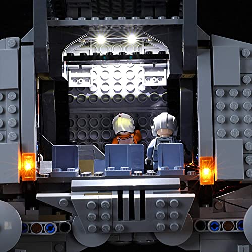 BRIKSMAX Kit de iluminación LED para Lego Star Wars AT-AT Walker, complemento de Juego de Luces LED para Lego Set 75288 (no Incluye Modelo Lego)