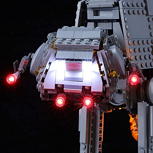 BRIKSMAX Kit de iluminación LED para Lego Star Wars AT-AT Walker, complemento de Juego de Luces LED para Lego Set 75288 (no Incluye Modelo Lego)