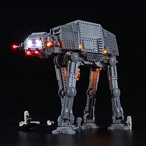 BRIKSMAX Kit de iluminación LED para Lego Star Wars AT-AT Walker, complemento de Juego de Luces LED para Lego Set 75288 (no Incluye Modelo Lego)