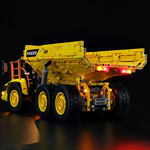 BRIKSMAX Kit de Iluminación Led para Lego Technic Dúmper Articulado Volvo 6x6,Compatible con Ladrillos de Construcción Lego Modelo 42114, Juego de Legos no Incluido