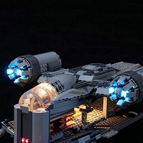 BRIKSMAX Kit de iluminación LED paraStar WarsThe Mandalorian™ Bounty Hunter Transport - Compatible con Lego 75292 Building Blocks Model- No incluir el Conjunto de Lego