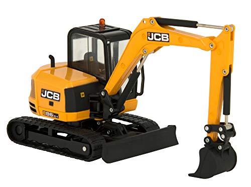 Britains - Excavadora Midi JCB, Color Amarillo y Negro (Tomy 43013)