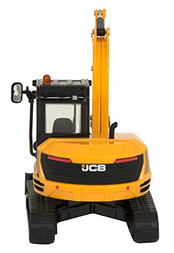 Britains - Excavadora Midi JCB, Color Amarillo y Negro (Tomy 43013)