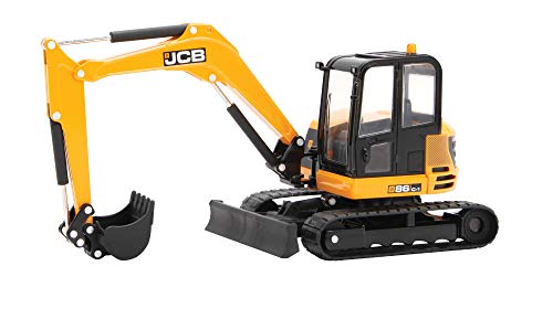 Britains - Excavadora Midi JCB, Color Amarillo y Negro (Tomy 43013)