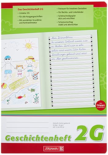 Brunnen 104499102 Historia Cuaderno Clase 2 (A4, 16 hojas, línea 2 G)