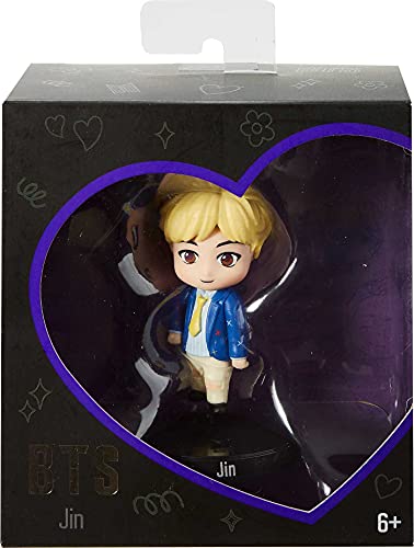 BTS mini figura de vinilo Jin, miembro banda coreana (Mattel GKH76)