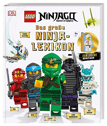 Buchspielbox Lego NINJAGO - Figura de ninja (en miniatura exclusiva + pegatina ninjago)