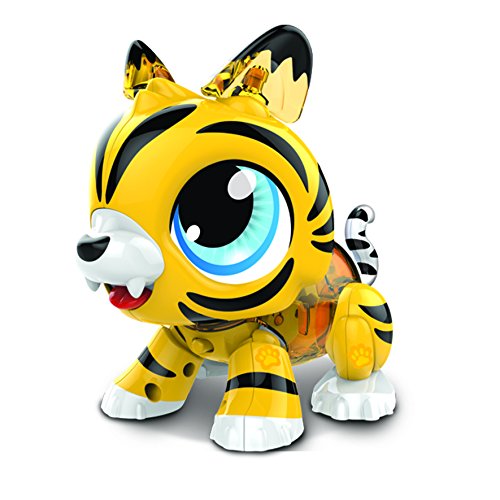 Build a Bot- Juguete de Tigre sonoro, Color Tiger (Colorific 3342)