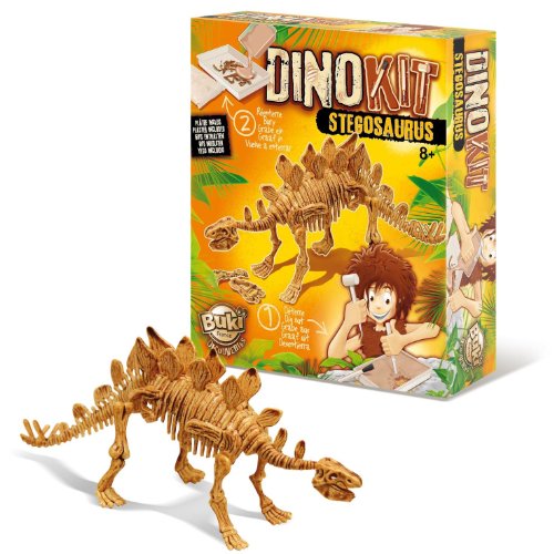 Buki France- Dino Kit, Figura de Estegosaurio (439STE)