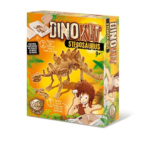 Buki France- Dino Kit, Figura de Estegosaurio (439STE)