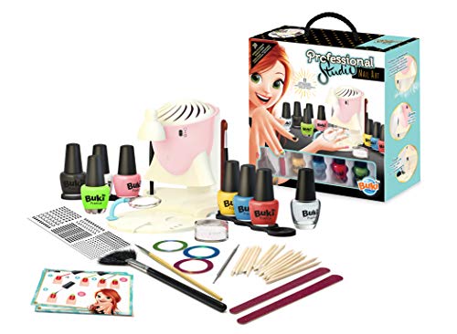 Buki France- Professional Studio Nail Art Juego Salón de Manicura, Multicolor (5404) , color/modelo surtido