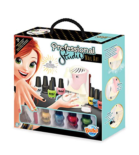 Buki France- Professional Studio Nail Art Juego Salón de Manicura, Multicolor (5404) , color/modelo surtido