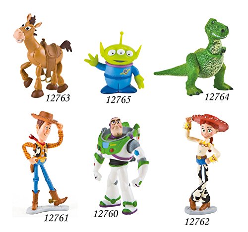 Bullyland 12763 - Figura de Juego, Walt Disney Toy Story 3, Bully, Aprox. 9,5 cm de Altura, Figura Pintada a Mano, sin PVC, para Que los niños jueguen con la fantasía