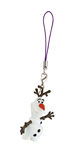 Bullyland 13073-Llavero Walt Disney Frozen-La Reina del Hielo, Mini Olaf, de Aproximadamente 4,5 cm de Altura, para Colocar en tu Llavero, Mochila o Bolso, Color Colorido (Bullyworld 13073)