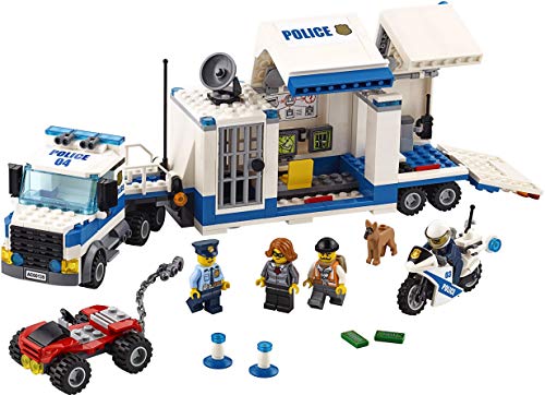 Bundle Lego® City 60139 60241 - Central de uso móvil + estadio de perro policía