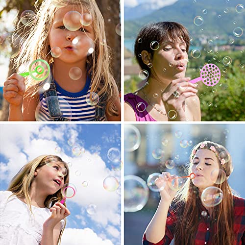 Burbujas de Jabón, Comius Sharp Varita de Burbuja Gigante Creativo Bubbles Maker Pompas Jabón para Niños, Verano Juegos al Aire Libre en Interiores y Fiestas de Cumpleaños (B: 27PCS)