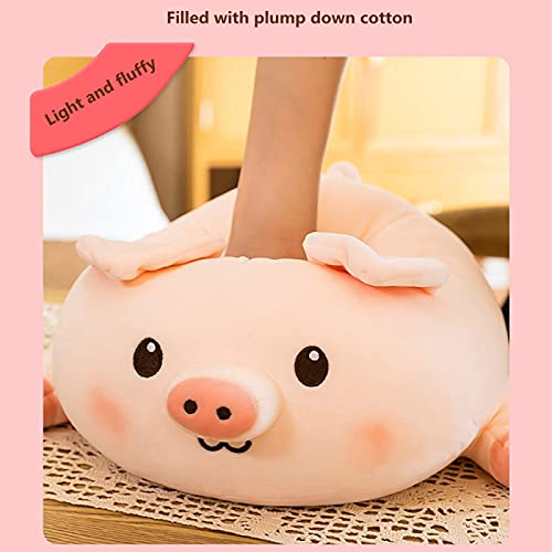 CACAIMAO Juguetes De Peluche De Lechones, Almohada De Cerdo De Bola Suave Y Lisa, Cojín De Ocio De Cerdito, Almohada De Almuerzo, Regalos Creativos, Decoraciones para El Hogar Height 50cm