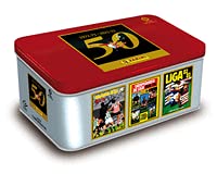 Caja 50 Sobres De Cromos De La Liga Este 2021 2022 + Tin Box(Cajita metálica con 75 Cromos)- Multicolor (Panini España, S.A)