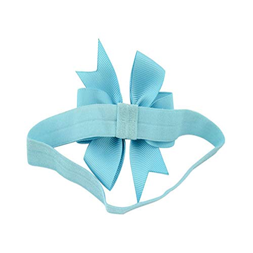 CAOLATOR 20Pcs Cintas De Cabeza Niños Niñas Conjuntos con Lazos Fijos Hermosas Bandas EláStica Cumpleaños Fiestas Velada Su Cinturón de la Mariposa(Color Aleatorio)