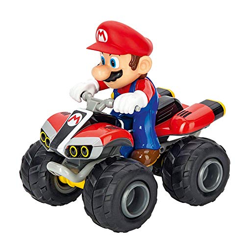 Carrera- 2,4GHz Kart, Mario-Quad Juguete con Control Remoto, Multicolor (Stadlbauer 370200996)