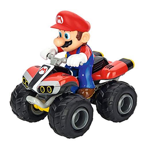 Carrera- 2,4GHz Kart, Mario-Quad Juguete con Control Remoto, Multicolor (Stadlbauer 370200996)