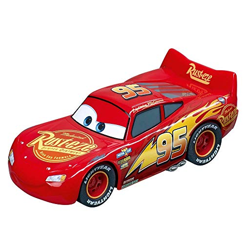 Carrera-GO The Movie Circuito de Coches Disney Pixar Cars-Let's Race de 6.2 m, Escala 1:43, Multicolor (20062475)