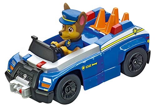 Carrera- Paw Patrol-On The Track Juego con Coches, Multicolor