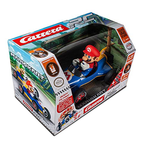 Carrera RC- 2,4GHz Kart Mach 8, Mario Juguete Coche, 6+ Años, Multicolor (Carrera Toys GmbH 370181066)