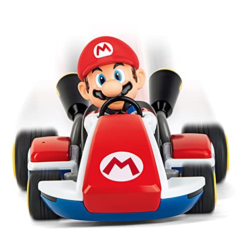 Carrera RC 370162107X 2,4 GHz (TM), Kart Mario-Race con Sonido.