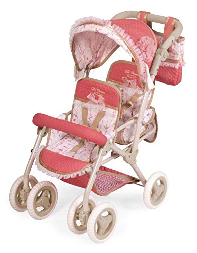 Carro de Muñecas Silla Gemelar Plegable Martina Decuevas 90333