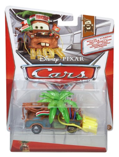 Cars 2 - Coche de Juguete Deluxe Francesco Fan Mater (Mattel Y0541)