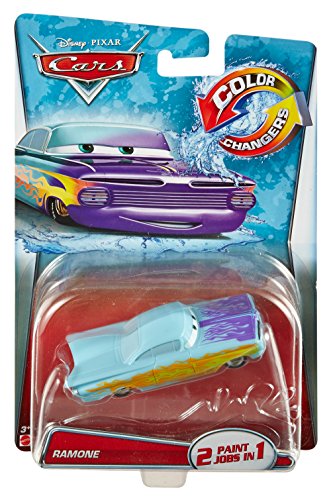 Cars 2 - Coche Ice Racers Color mágico Ramone (Mattel CKD18)