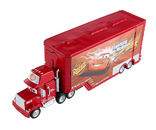 Cars 2 Mack camión 1-2-3, camión de juguete (Mattel DVF39)