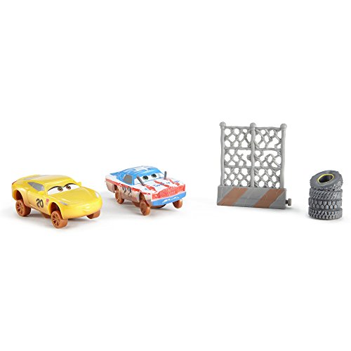 Cars 3 FCW09 Crazy 8 Crashers Cigalert & Cruz Ramirez as Frances Beltline - Coches, juego de 2