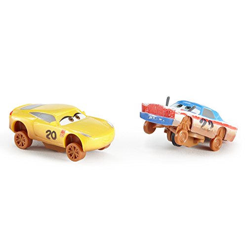 Cars 3 FCW09 Crazy 8 Crashers Cigalert & Cruz Ramirez as Frances Beltline - Coches, juego de 2